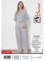 Piżama damskie tureckie, size m-2xl, paczka 12szt,1kolor