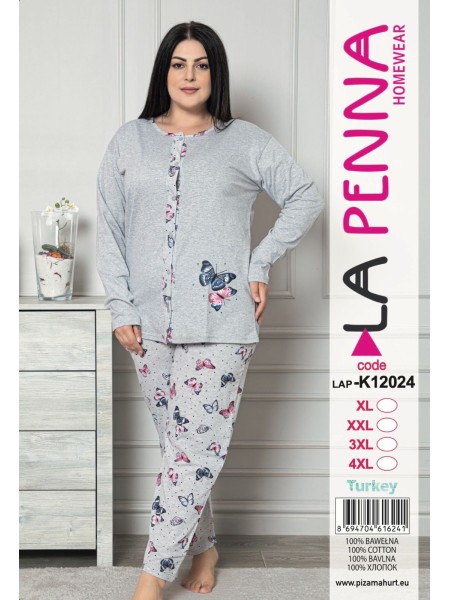 Piżama damskie tureckie, size l-4xl, paczka 12szt,1kolor