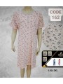 Koszule nocne damskie tureckie, size 2xl-5xl, paczka 12szt,mix kolor