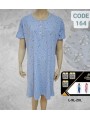 Koszule nocne damskie tureckie, size 2xl-5xl, paczka 12szt,mix kolor