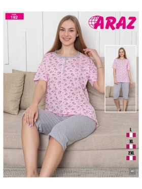 Piżama damskie tureckie, size l-2xl, paczka 12szt,mix kolor
