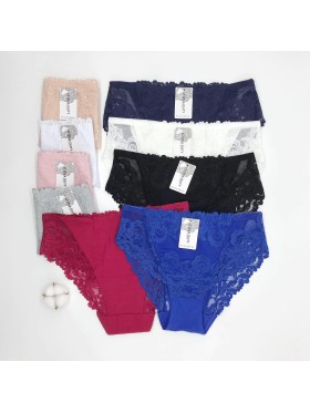 Majtki damskie, size xl-3xl paczka 24szt ,mix kolor