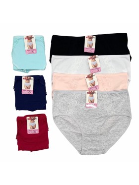 Majtki damskie, size xl-3xl paczka 24szt ,mix kolor