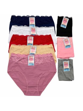 Majtki damskie, size xl-3xl paczka 24szt ,mix kolor