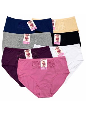 Majtki damskie, size xl-3xl paczka 24szt ,mix kolor