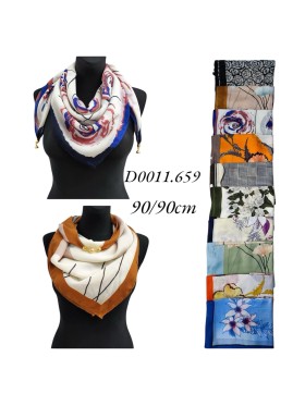 Szaliki Damskie , size standard (12szt/paczka) mix kolor,