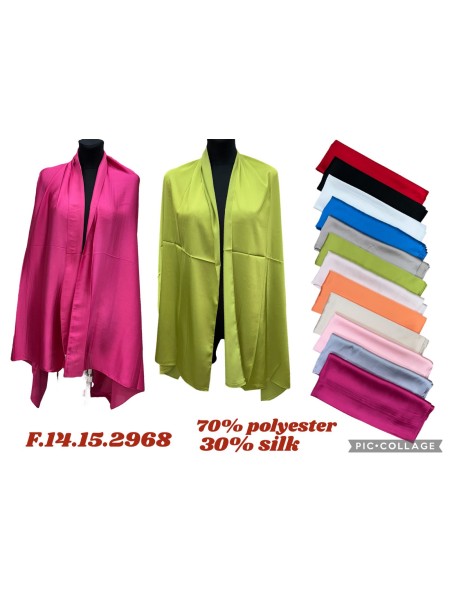 Szaliki Damskie , size standard (12szt/paczka) mix kolor,