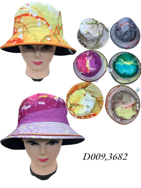 Czapki Damskie, paczka 12szt, mix kolor