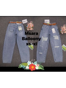 Jeansy damskie M'sara,size xs-xl,paczka 10szt ,