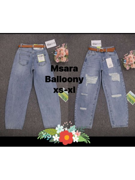 Jeansy damskie M'sara,size xs-xl,paczka 10szt ,