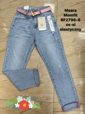 Jeansy damskie M'sara,size xs-xl,paczka 12szt ,