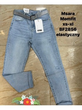 Jeansy damskie M'sara,size xs-xl,paczka 12szt ,