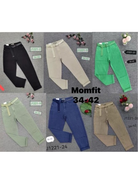 Jeansy damskie ,size 34-42,paczka 10szt ,1 kolor