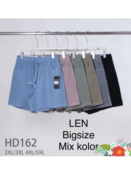 Spodenki damskie ,size 2-5xl,paczka 12szt ,mix kolor