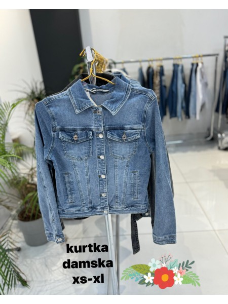 Kurtki Jeansowe damskie M'sara,size xs-xl,paczka 10szt ,