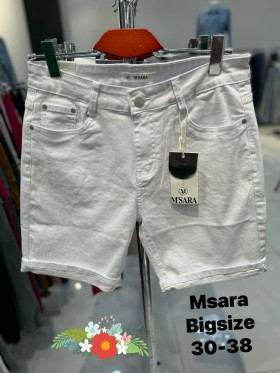 Spodenki jeansowe damskie M'sara,size 30-38,paczka 10szt ,