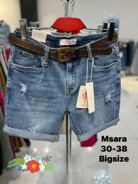 Spodenki jeansowe damskie M'sara,size 30-38,paczka 10szt ,