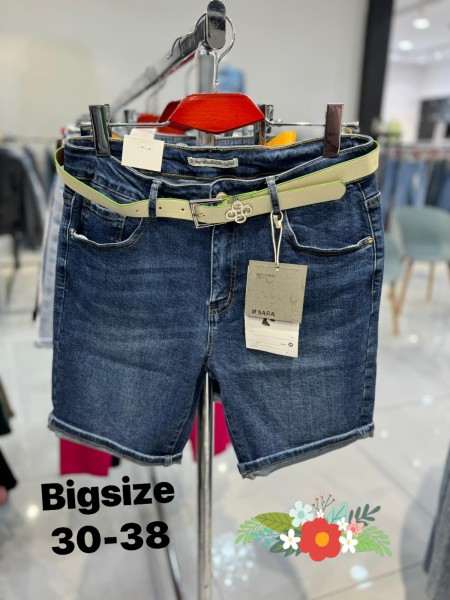 Spodenki jeansowe damskie M'sara,size 30-38,paczka 10szt ,