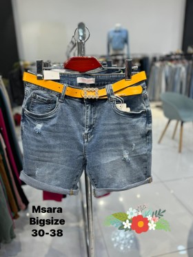 Spodenki jeansowe damskie M'sara,size 30-38,paczka 10szt ,