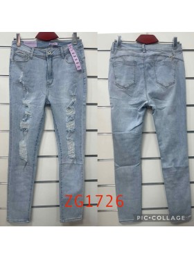 Jeansy damskie ,size 38-48,paczka 10szt ,