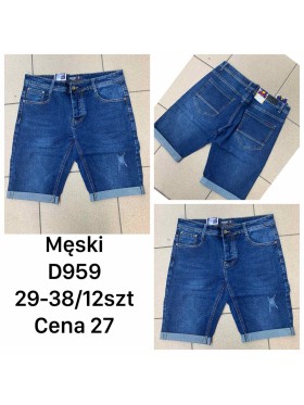 Spodenki jeansowe meskie ,size29-38,paczka 12szt ,