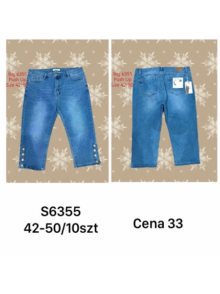 Spodenki jeansowe damskie ,size 42-50,paczka 10szt ,