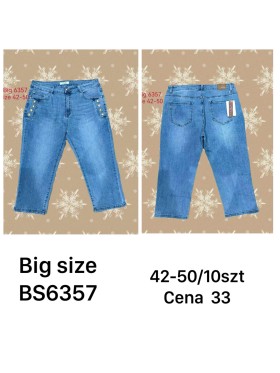 Spodenki jeansowe damskie ,size 42-50,paczka 10szt ,