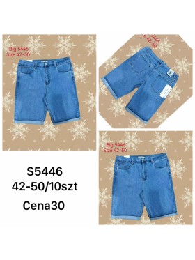 Spodenki jeansowe damskie ,size 42-50,paczka 10szt ,