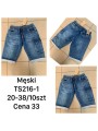 Spodenki jeansowe meskie ,size20-38,paczka 10szt ,