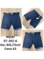 Spodenki jeansowe meskie ,size 4-8XL,paczka 12szt ,