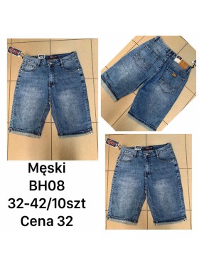 Spodenki jeansowe meskie ,size 32-42,paczka 10szt ,