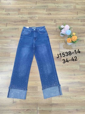 Jeansy damskie ,size 34-42,paczka 10szt ,