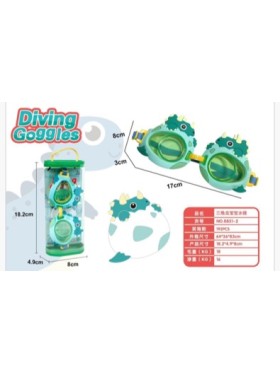 ZABAWKI DIVING GOGGLES. 12 SZT / PACZKA, KOLOR JAK NA ZDZIĘCIU