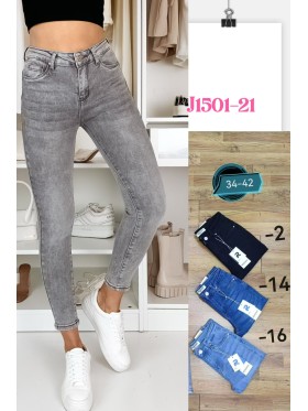 Jeansy damskie ,size 34-42,paczka 10szt ,1 KOLOR