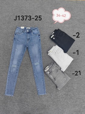 Jeansy damskie ,size 34-42,paczka 10szt ,1 KOLOR