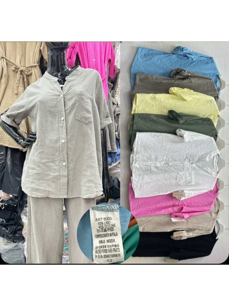 Koszule damskie , sizeuni, paczka 6szt,mix kolor