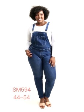 Kombinezony Jeansowy damski ,size 44-54,paczka 10szt ,
