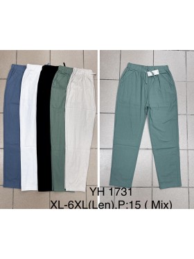 Spodnie damskie , size xl-6xl, paczka 15szt,mix kolor