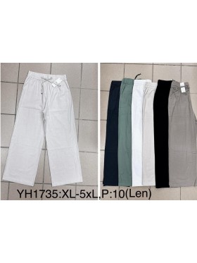 Spodnie damskie , size xl-5xl, paczka 10szt,1kolor