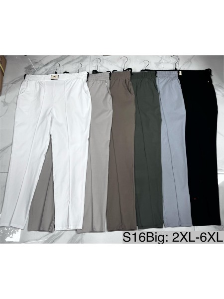 spodnie damskie , size 2xl-6XL, paczka 8szt,1kolor