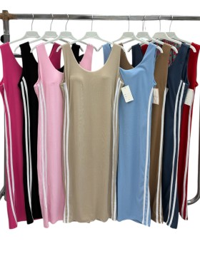 Sukienki damskie Włoski, size uni, paczka 6szt, mix kolor