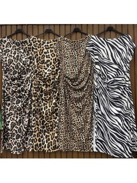 Sukienki  damskie wloskie, size uni duzy, paczka 6szt,mix kolor