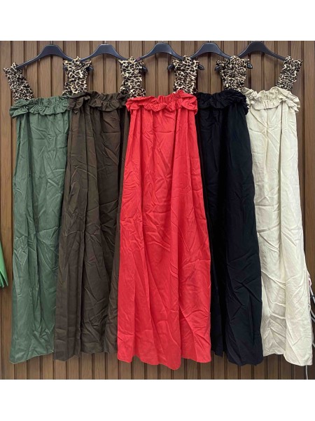Sukienki  damskie wloskie, size uni , paczka 6szt,mix kolor