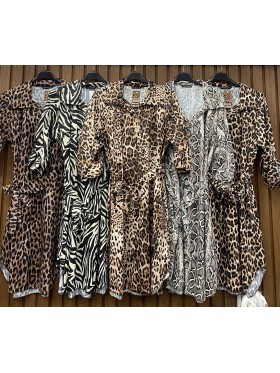 Sukienki  damskie wloskie, size uni , paczka 6szt,mix kolor