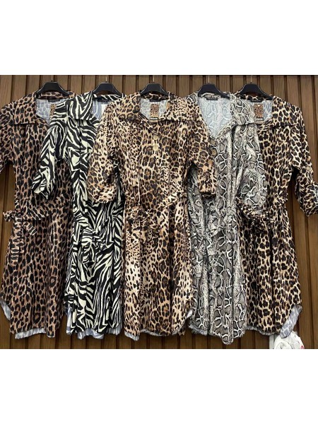 Sukienki  damskie wloskie, size uni , paczka 6szt,mix kolor
