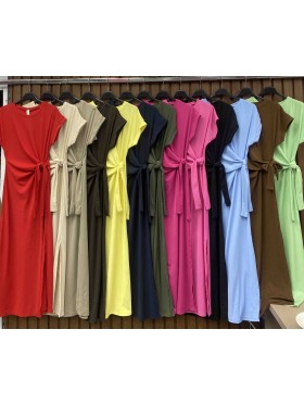 Sukienki  damskie wloskie, size uni , paczka 6szt,mix kolor