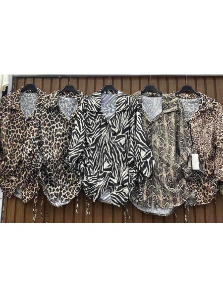 Koszule damskie wloskie, size uni , paczka 6szt,mix kolor
