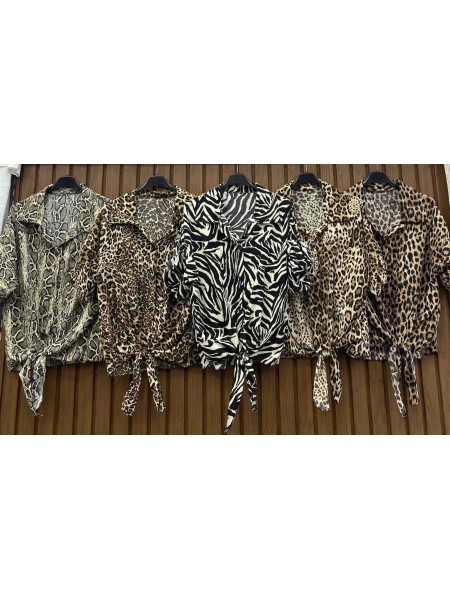 Koszule damskie wloskie, size uni , paczka 6szt,mix kolor