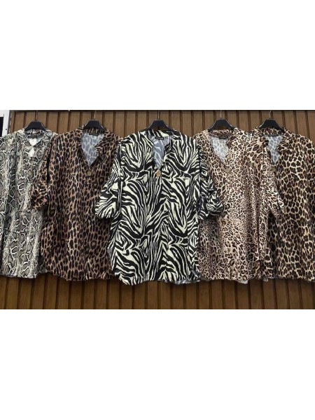 Koszule damskie wloskie, size uni , paczka 6szt,mix kolor