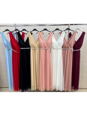 Sukienki  damskie wloskie, size uni , paczka 6szt,mix kolor
